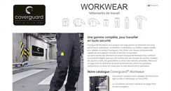 Desktop Screenshot of coverguard-workwear.com