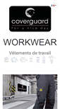 Mobile Screenshot of coverguard-workwear.com